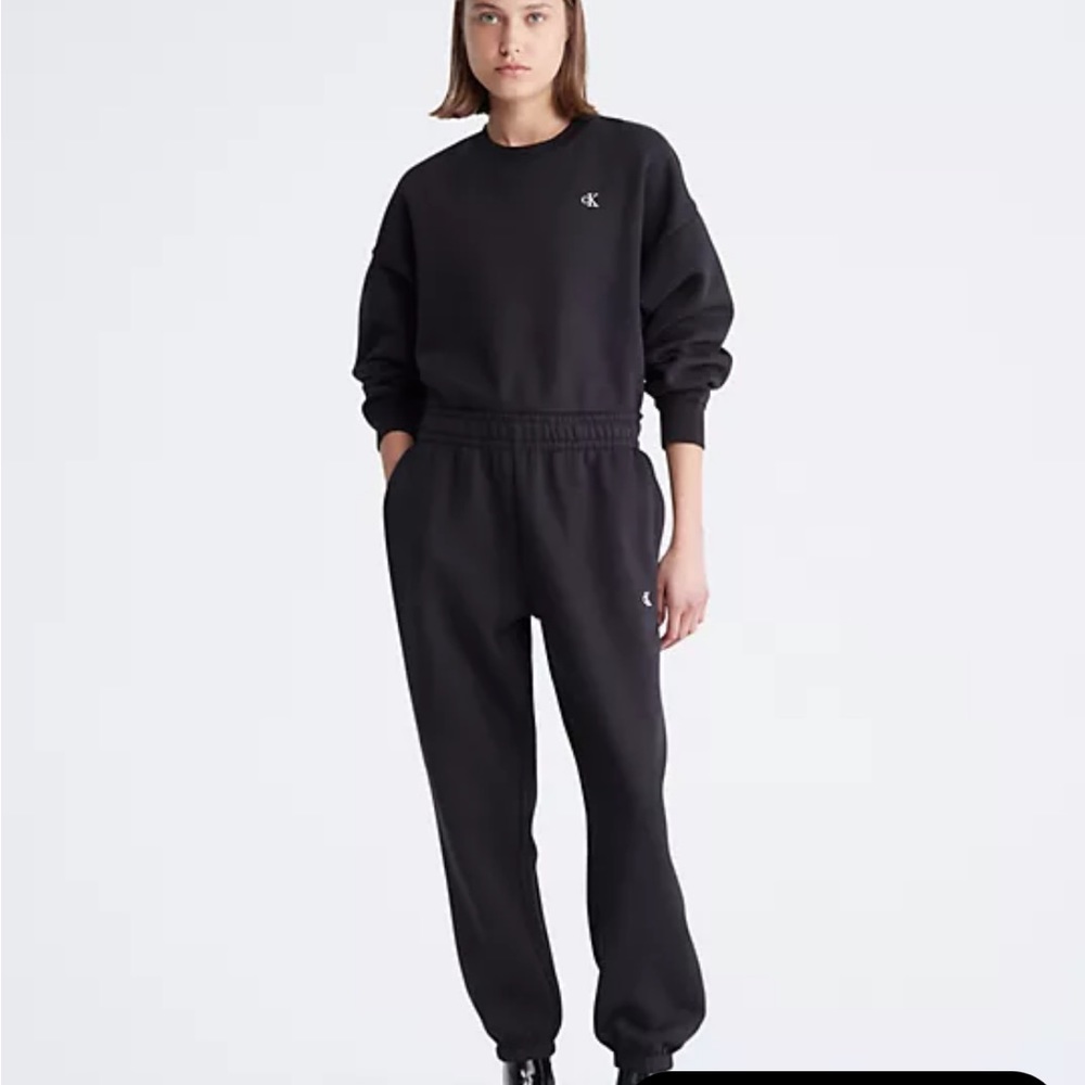 Calvin Klein black performance joggers Size L